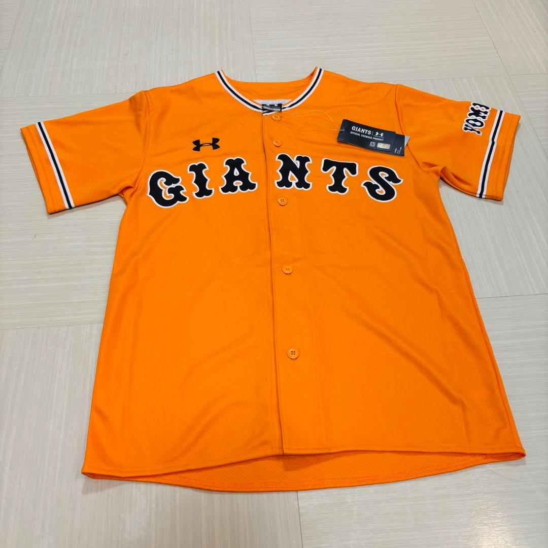 【新品未使用タグ付き】巨人　山口鉄也　読売ジャイアンツ 刺繍 橙魂 ユニフォーム