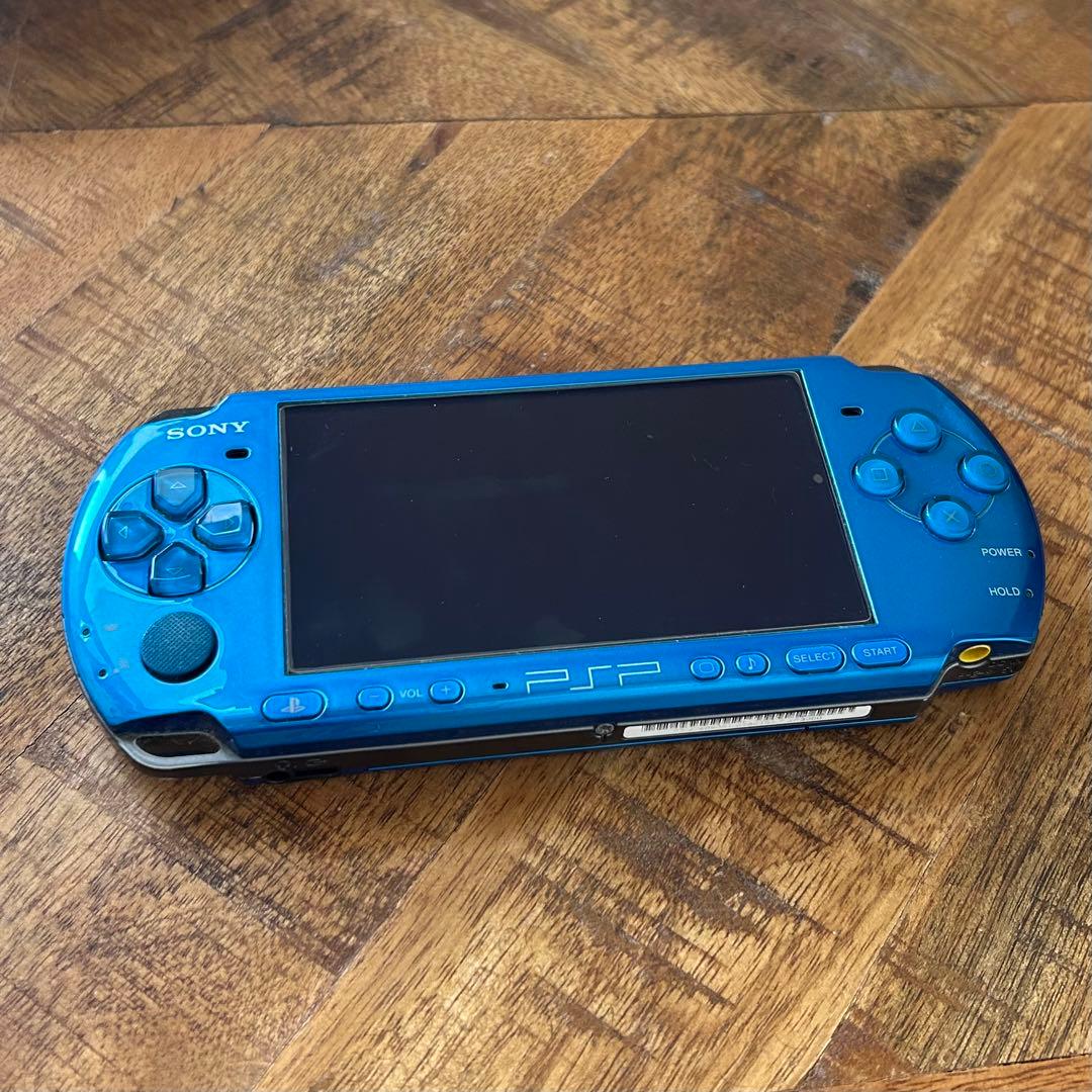 PSP3000 バイブラントブルー 本体のみ 完動品