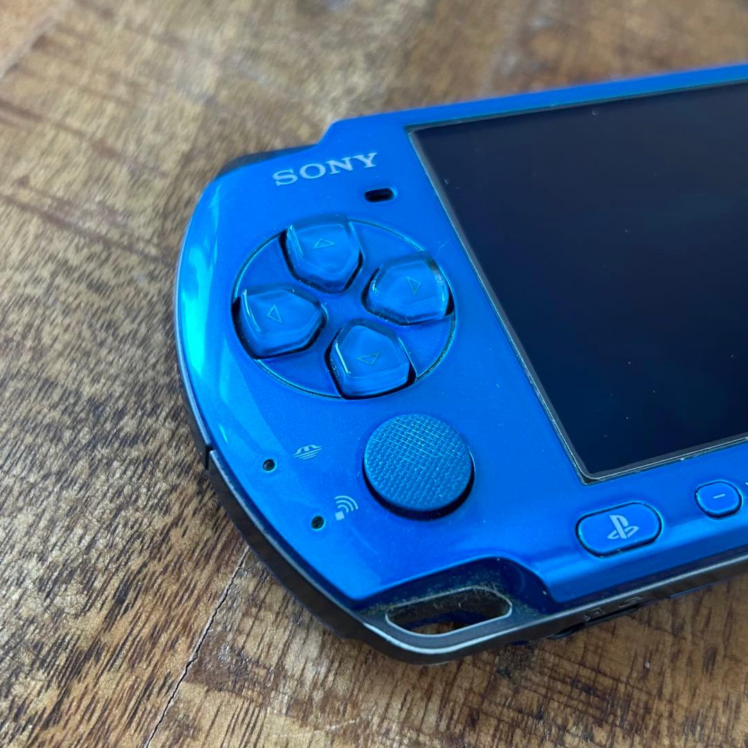 PSP3000 バイブラントブルー 本体のみ 完動品