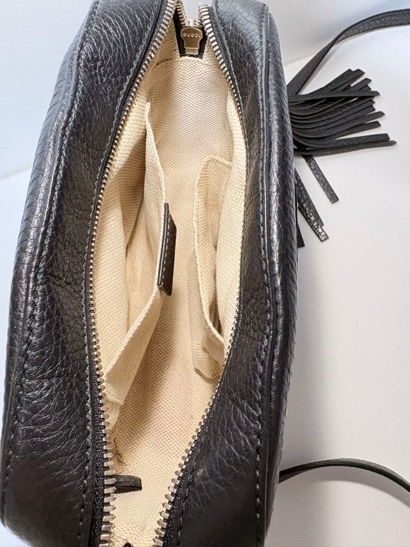 GUCCI ソーホー ディスクバッグ スタッズ ショルダーバッグ 袋付き