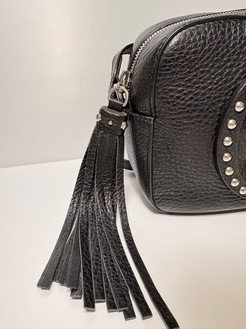 GUCCI ソーホー ディスクバッグ スタッズ ショルダーバッグ 袋付き