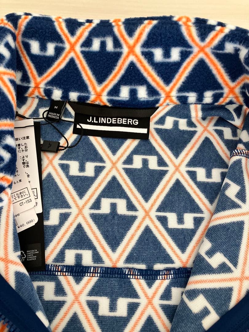 定価44000円込ジェイリンドバーグゴルフメンズフリース新品タグＭ新品タグ