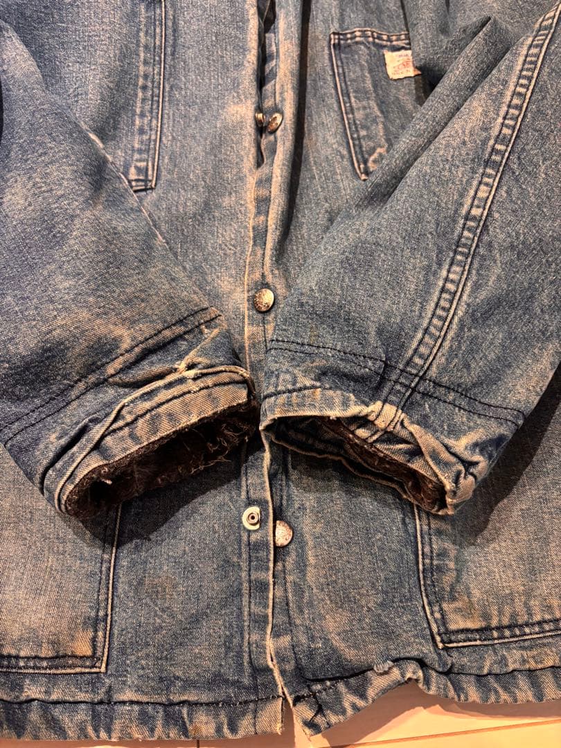 希少カーターズcarters70-80S 列車タグ襟コーデュロイカバーオール38