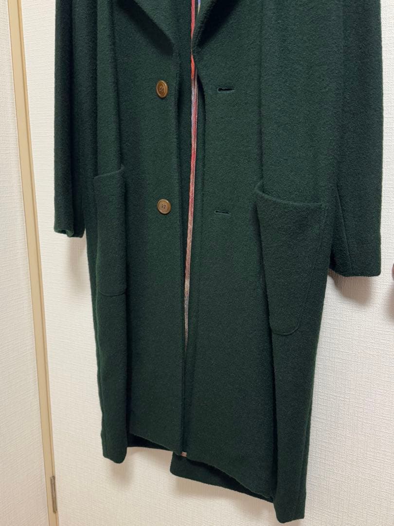 【Vivienne Westwood】ロング チェスター コート グリーン