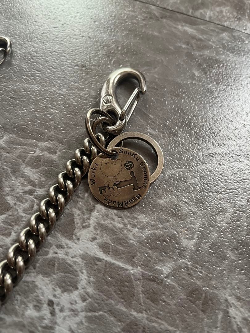 【廃盤】sunKu サンク 39 Wichard社 カラビナ ウォレットチェーン