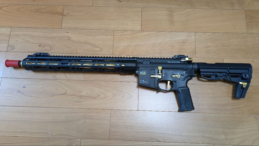 東京マルイ　MTR16　ゴールドエディション　ガスガン　ガスブロ