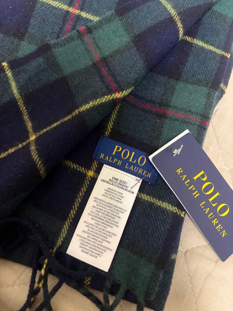 新品未使用⭐︎ラルフローレンポロベアマフラー