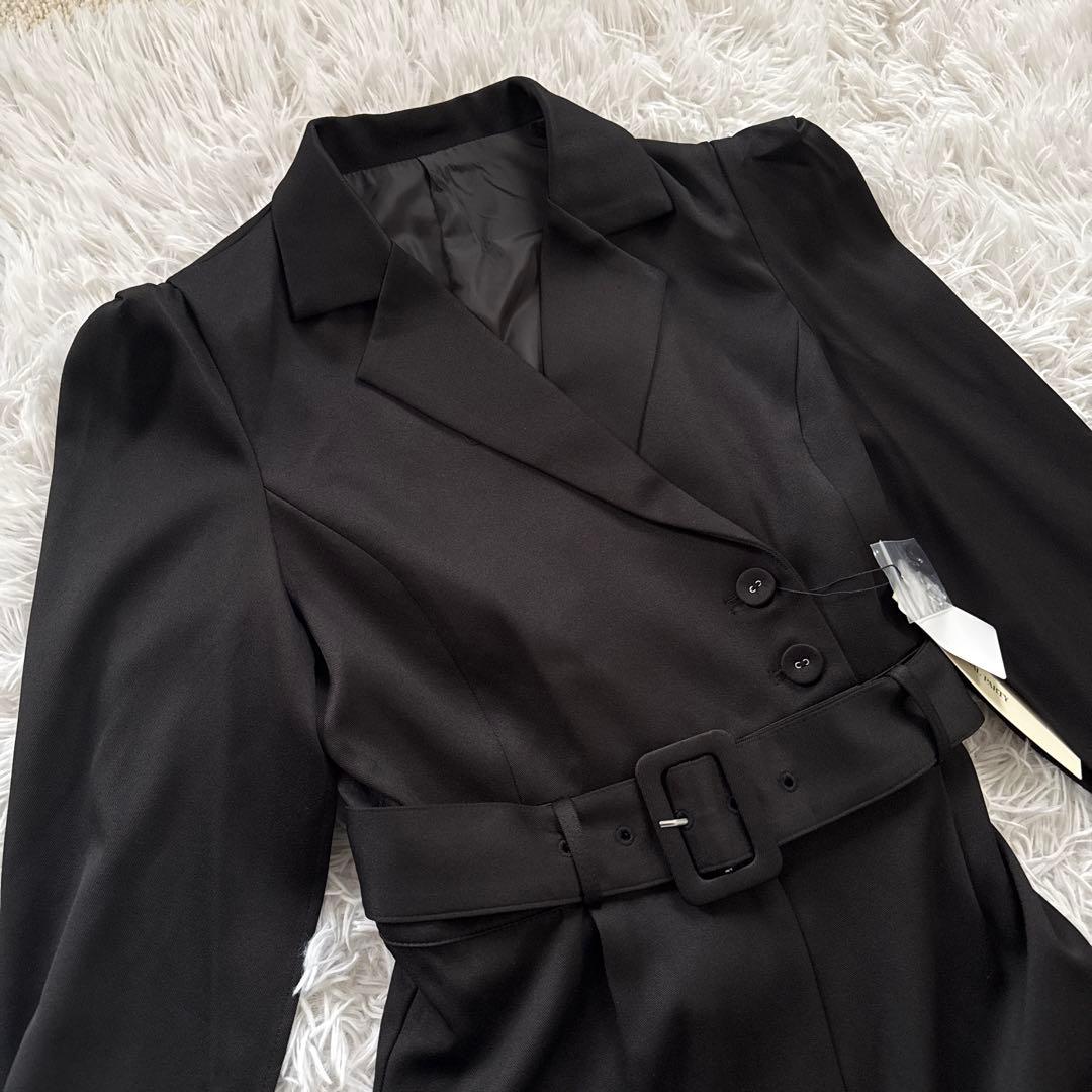 新品タグ付☆ PARTY ベルト付ケープ風オールインワン