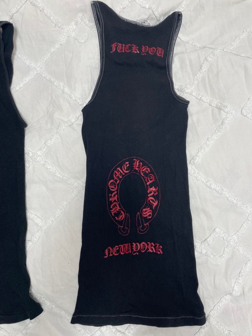 クロムハーツ Chrome Hearts タンクトップ 2枚　 ニューヨーク限定