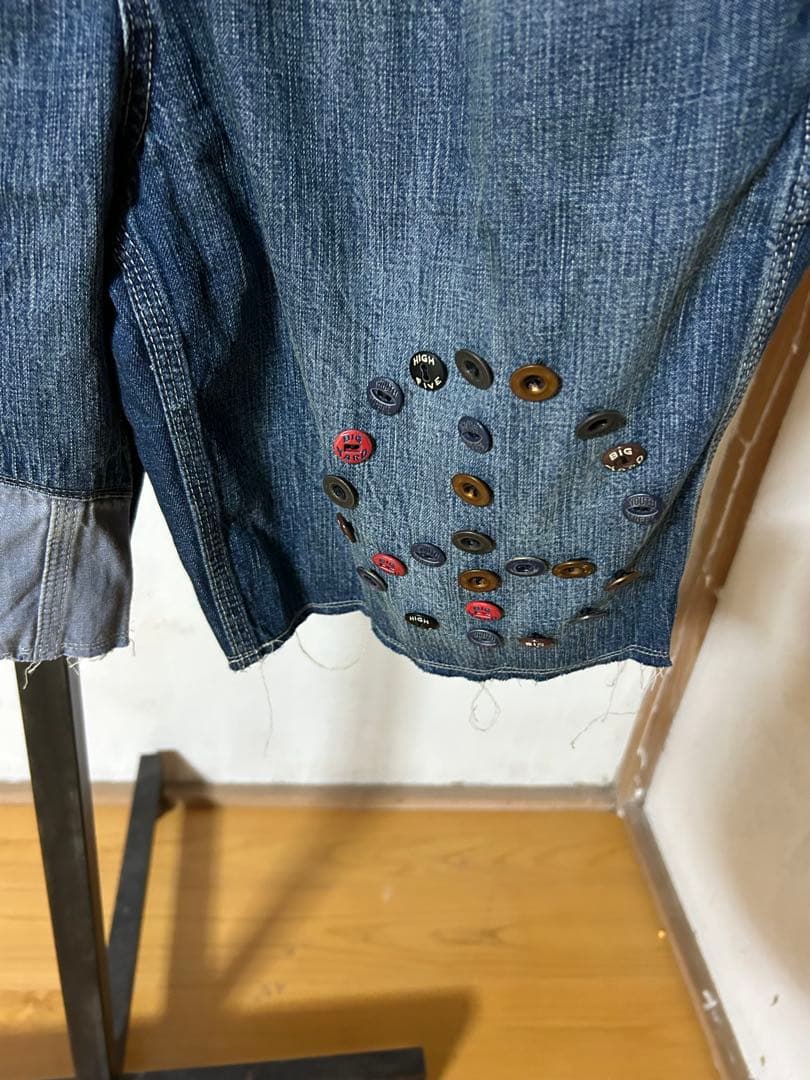 denim&dungaree デニム&ダンガリー デニムサロペショートパンツ