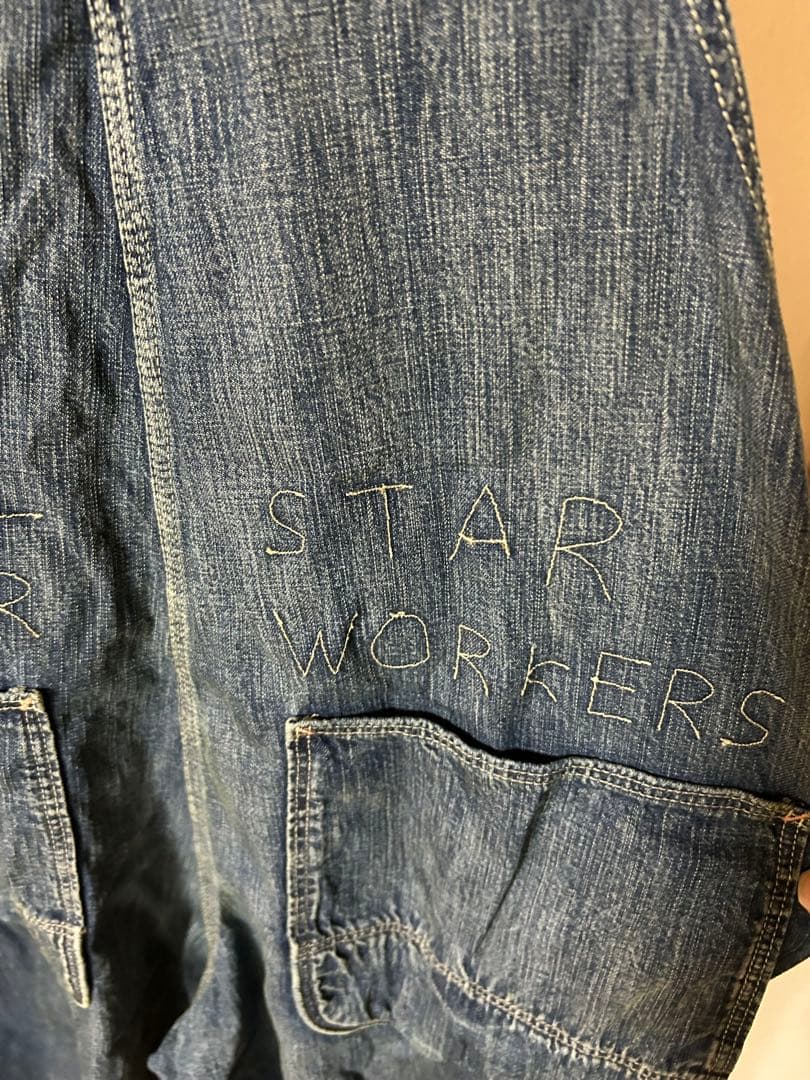 denim&dungaree デニム&ダンガリー デニムサロペショートパンツ