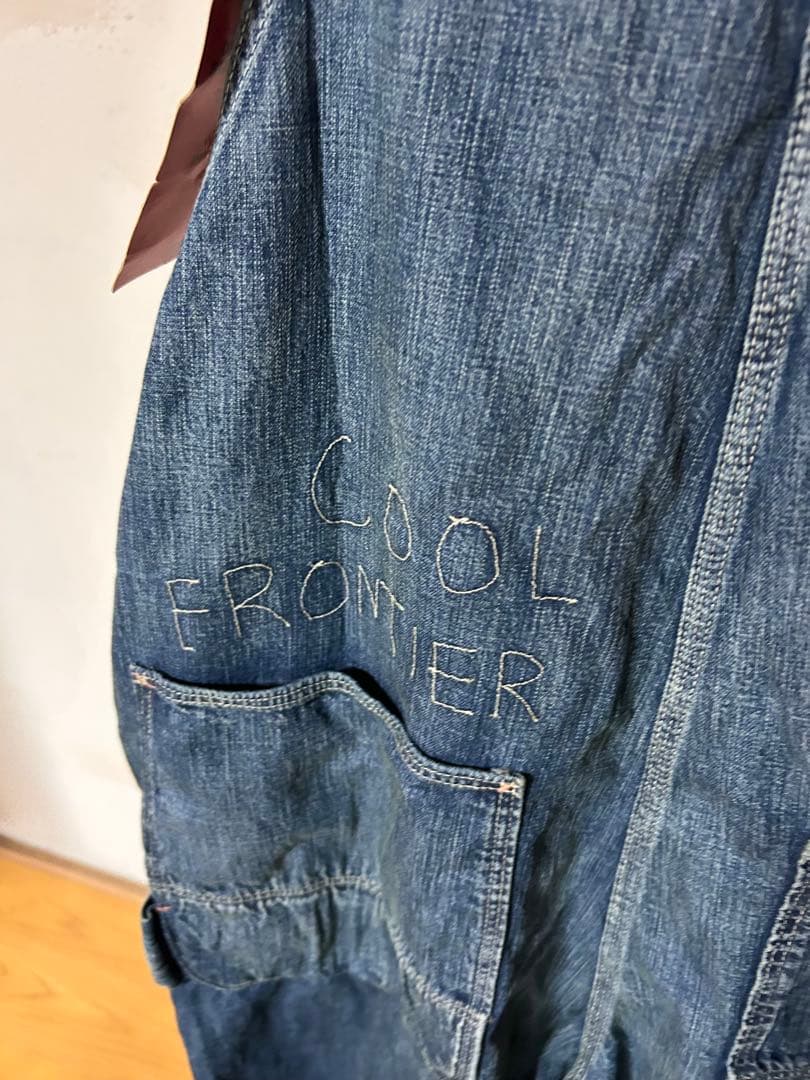 denim&dungaree デニム&ダンガリー デニムサロペショートパンツ