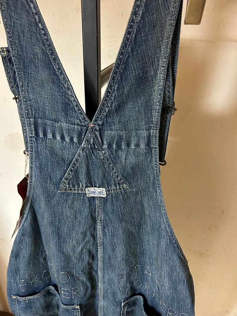denim&dungaree デニム&ダンガリー デニムサロペショートパンツ