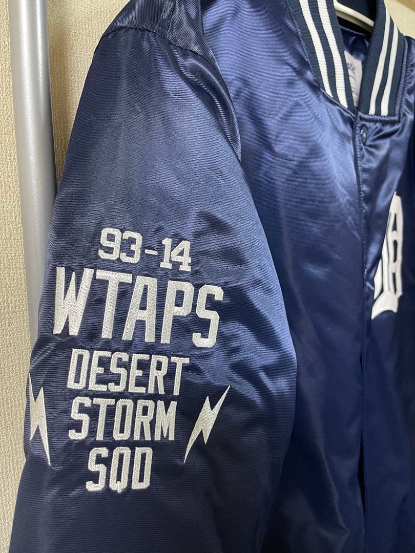 WTAPS×MAJESTIC サテンスタジャン XL