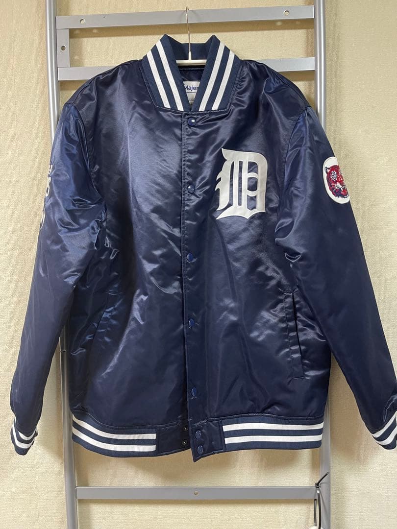 WTAPS×MAJESTIC サテンスタジャン XL