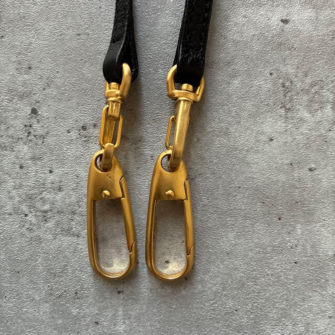 WAKO GINZA TOKYO 和光　ショルダーバッグ 3連ポーチ　黒