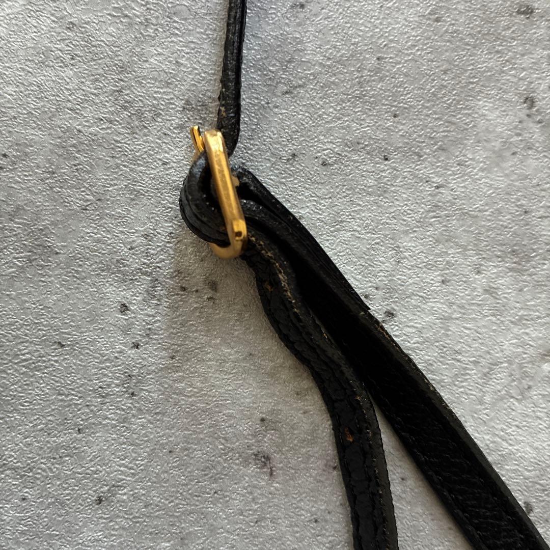 WAKO GINZA TOKYO 和光　ショルダーバッグ 3連ポーチ　黒