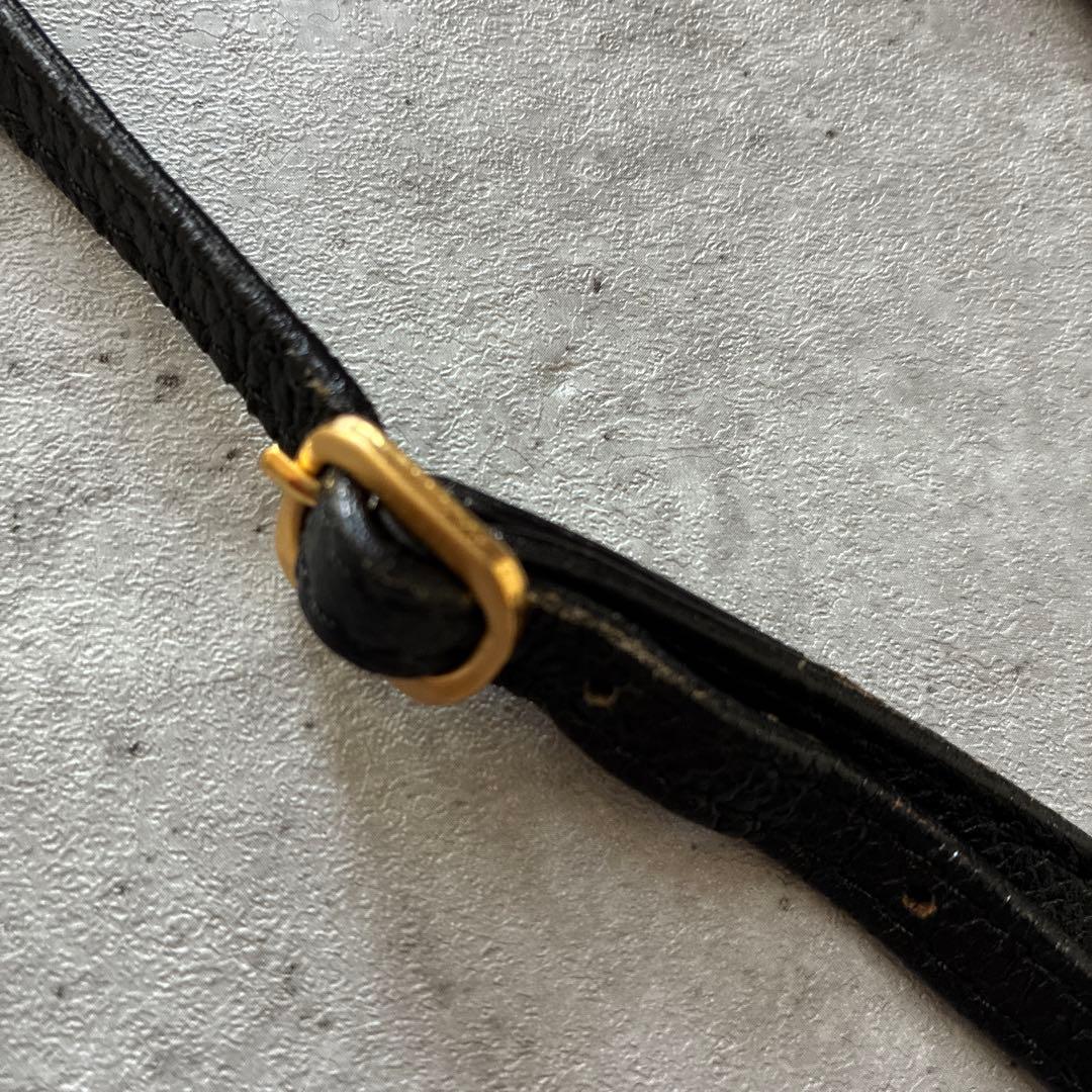 WAKO GINZA TOKYO 和光　ショルダーバッグ 3連ポーチ　黒