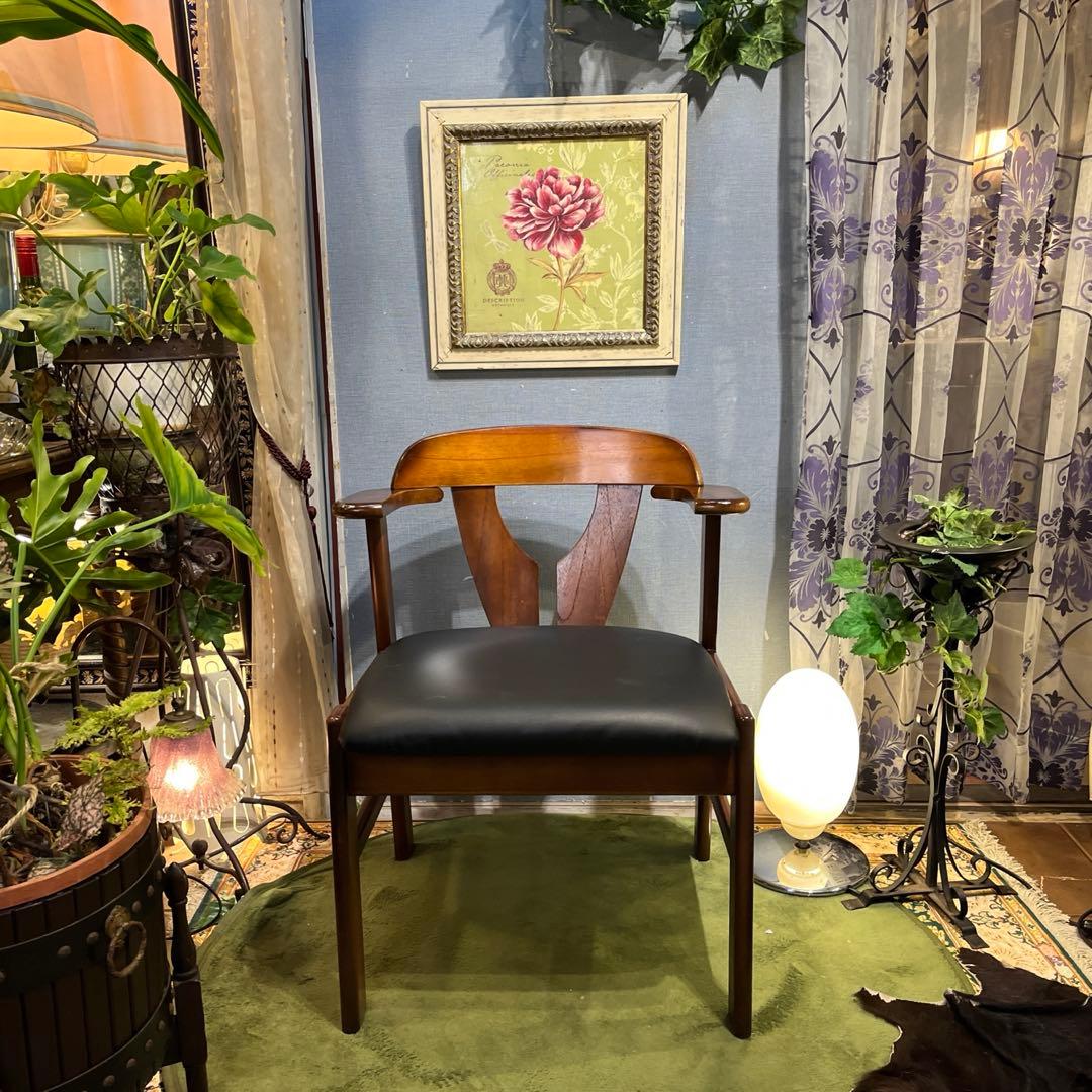 L 1 ミッドセンチュリー　ヴィンテージ 80’s ショートアームチェア