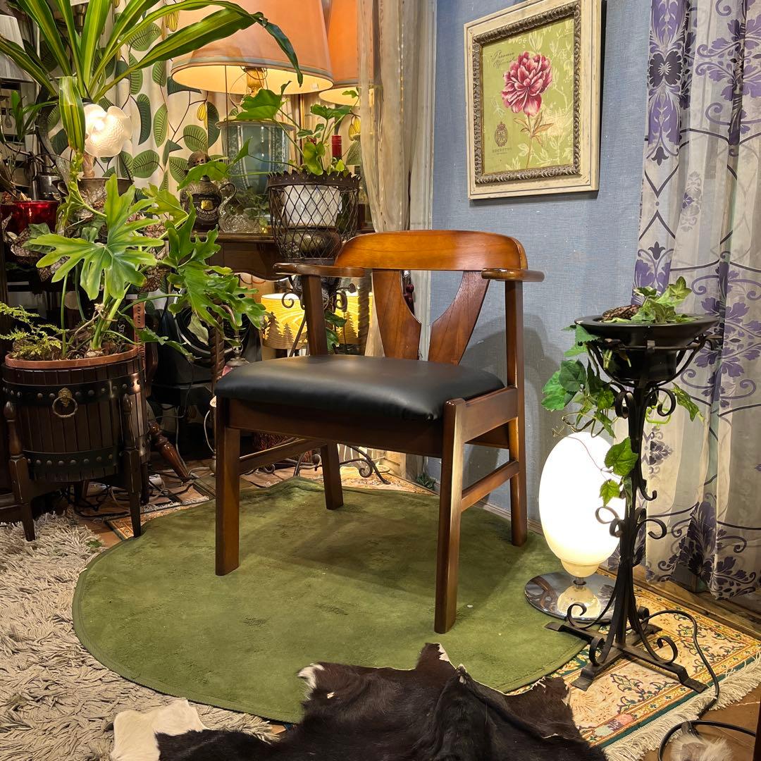 L 1 ミッドセンチュリー　ヴィンテージ 80’s ショートアームチェア