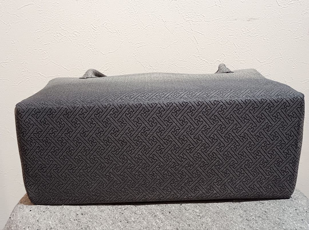 12/15まで気まぐれセール☆断捨離♡利休バッググレーうるし箔