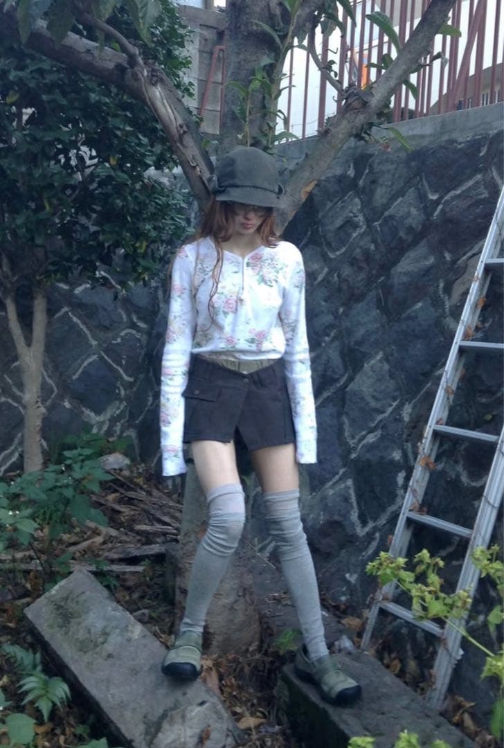 OPENYY 花柄　トップス