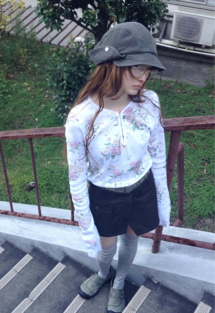 OPENYY 花柄　トップス