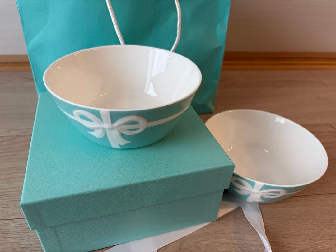 ティファニー　ブルーボックスボウル2個セット