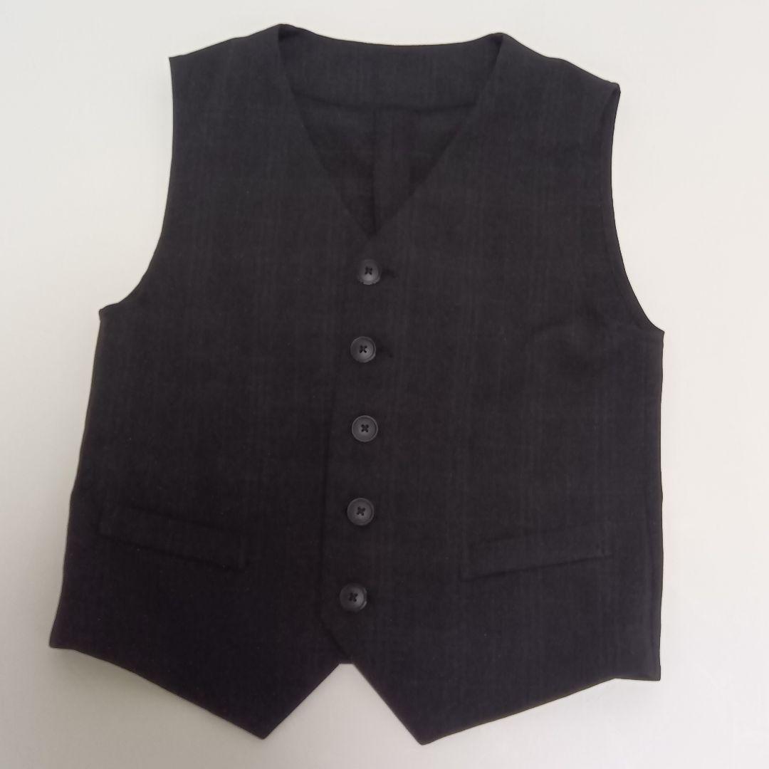 【にこ】ビームスデザイン 男の子 スリーピース セレモニースーツ 結婚式