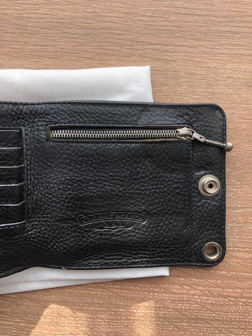 CHROME HEARTS　1スナップ ウォレット インボイス原本無修正。