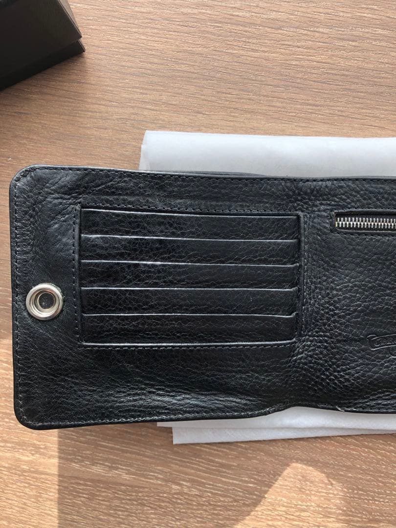CHROME HEARTS　1スナップ ウォレット インボイス原本無修正。