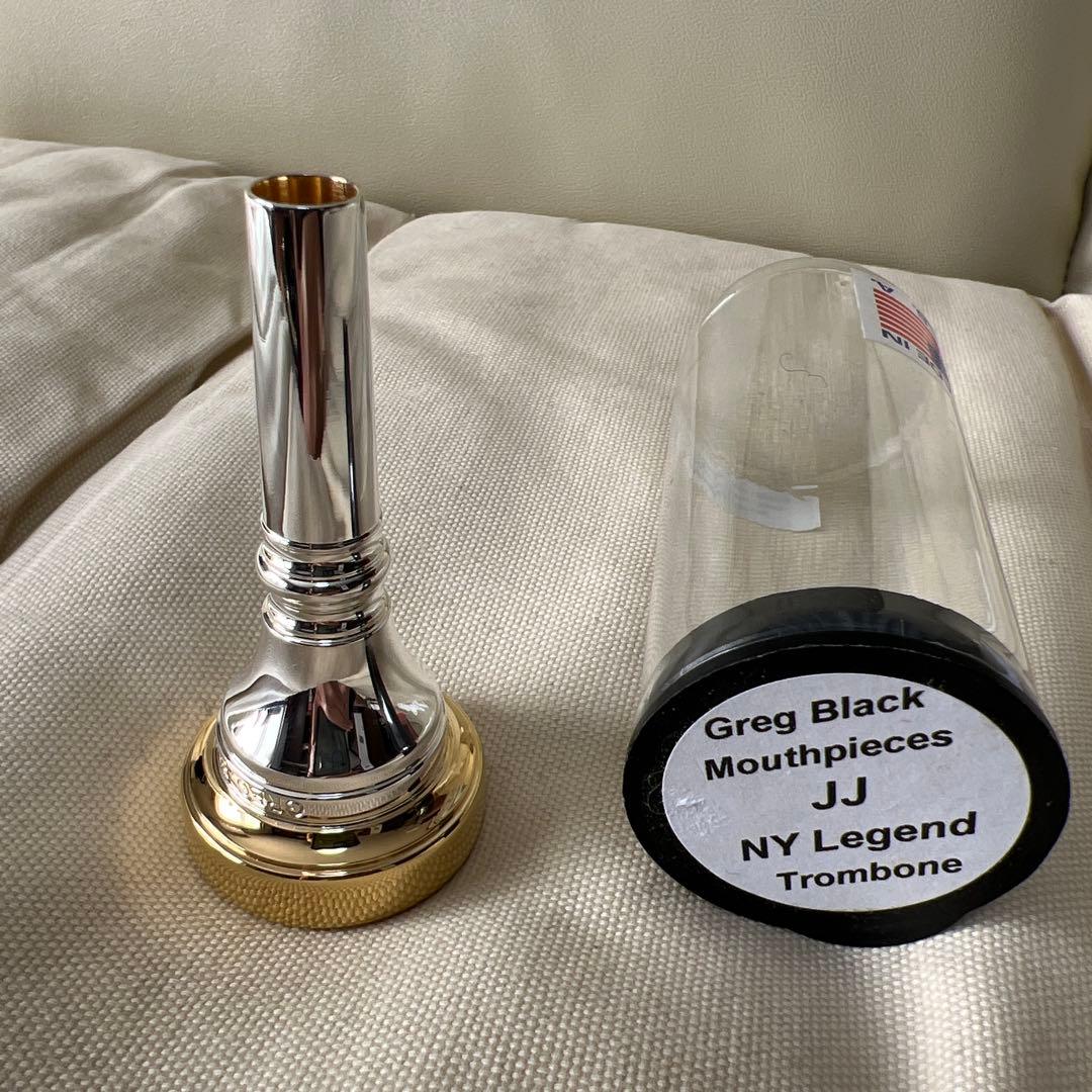 グレッグブラック JJ トロンボーンマウスピース(細管)