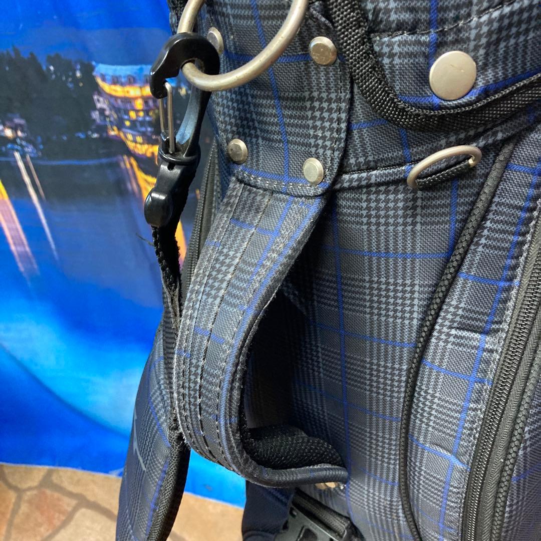 寶BU-1094 MIZUNO キャディバッグ チェック柄