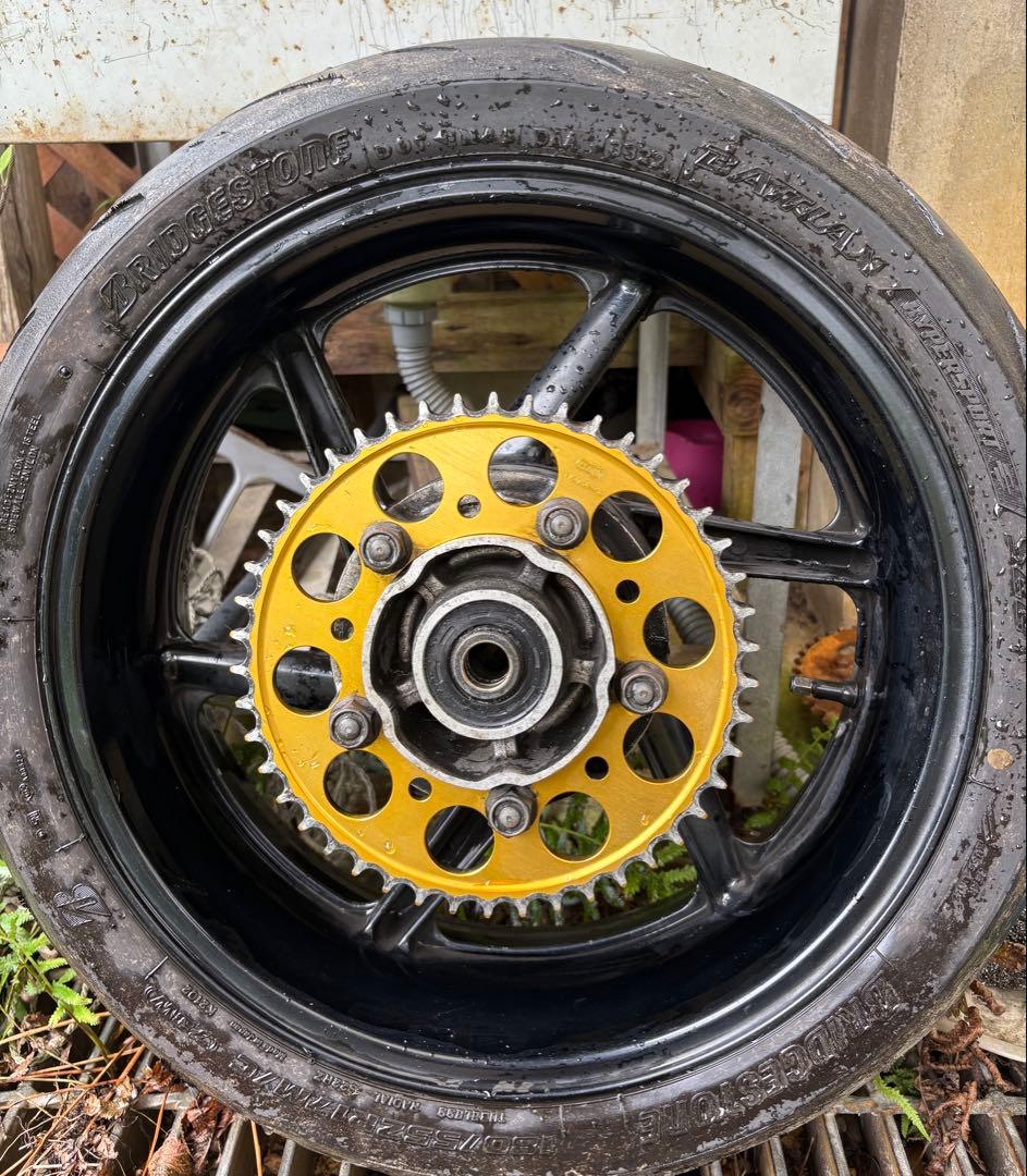 GPZ900R 17インチ 3.5 5.5J ホイール フォーク