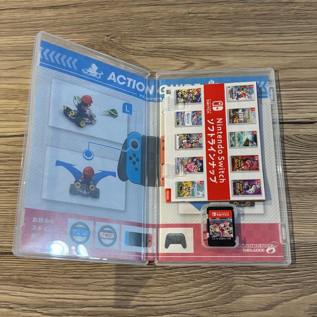 【12/16まで特別価格】Switch マリオカート　レーシングホイール　ソフト