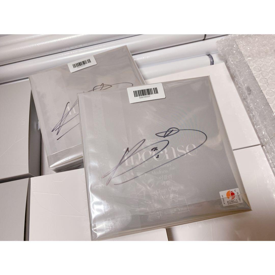 incense ムンビン サインアルバム