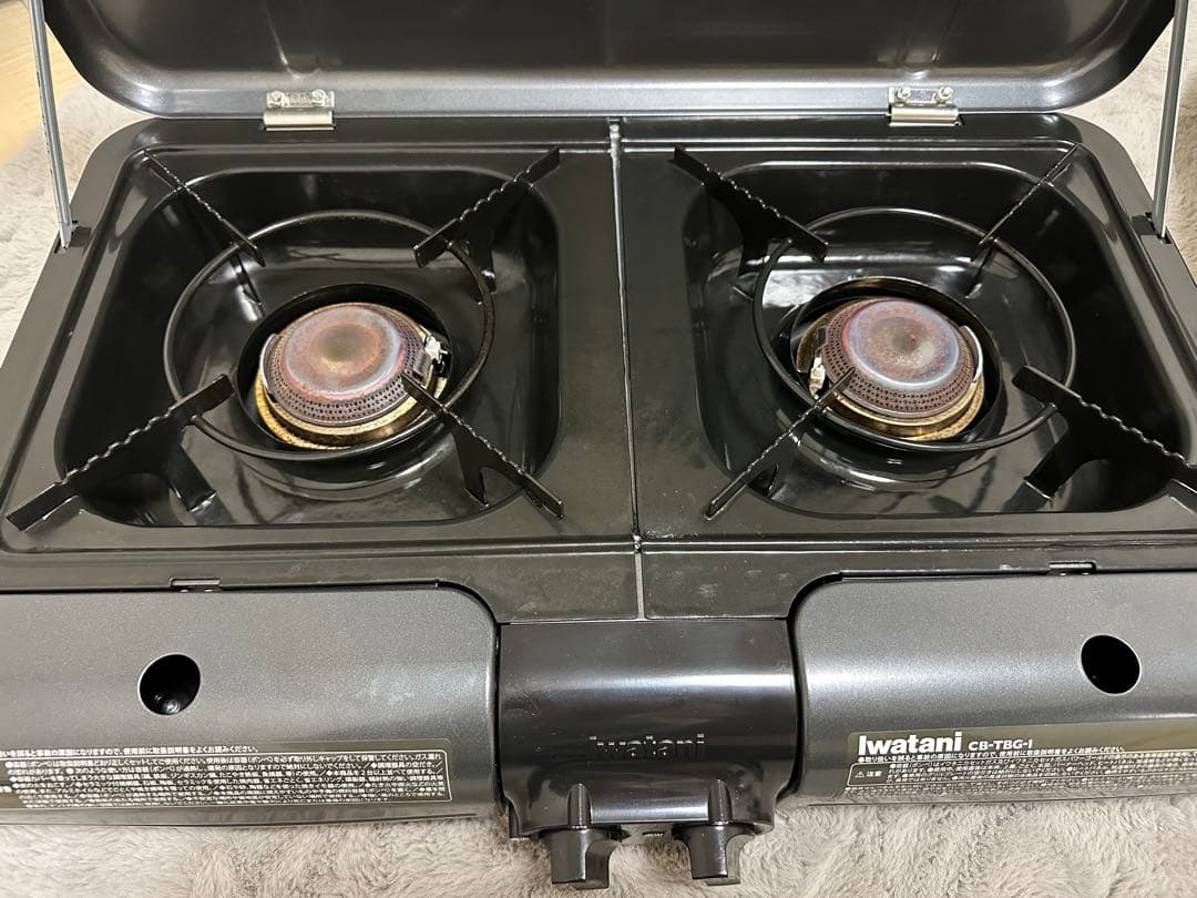 Iwatan FLAT TWIN GLILL テーブルトップBBQグリル