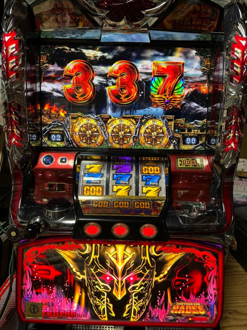 壱 アナザーゴッドハーデス ダークネスパネル