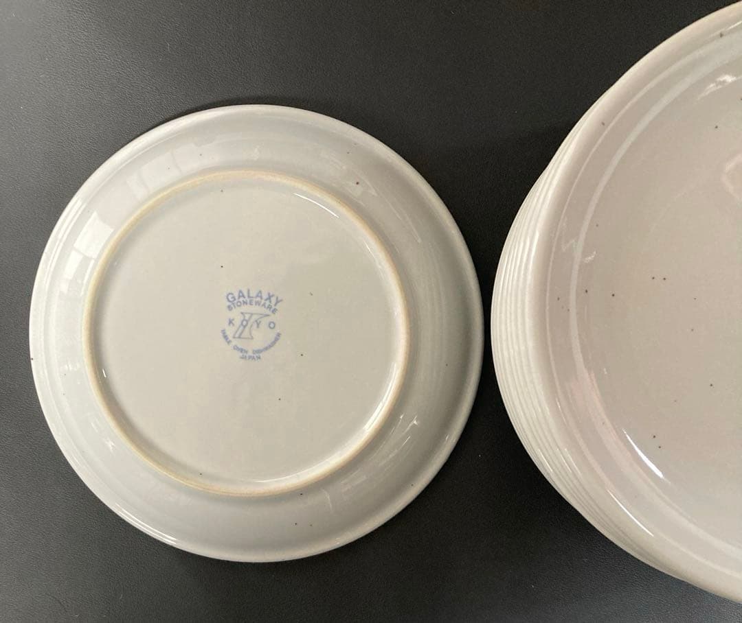 GALAXY KOYO 平皿10枚セットストーンウェア STONEWARE