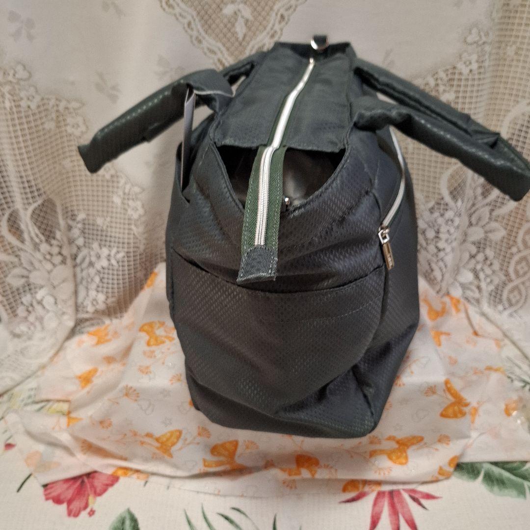 MＵ ボストンバッグ ダークグレー