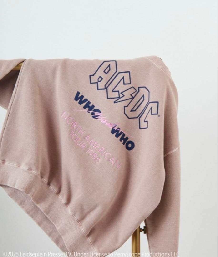 GOOD ROCK SPEED 別注 AC/DC ロックプリントスウェット