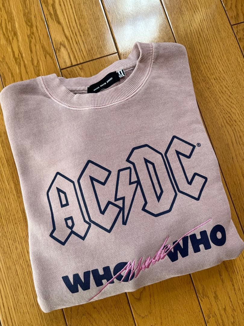 GOOD ROCK SPEED 別注 AC/DC ロックプリントスウェット