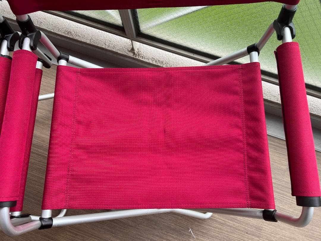 すのー）スノーピークFDチェアー　レッド　２脚セット