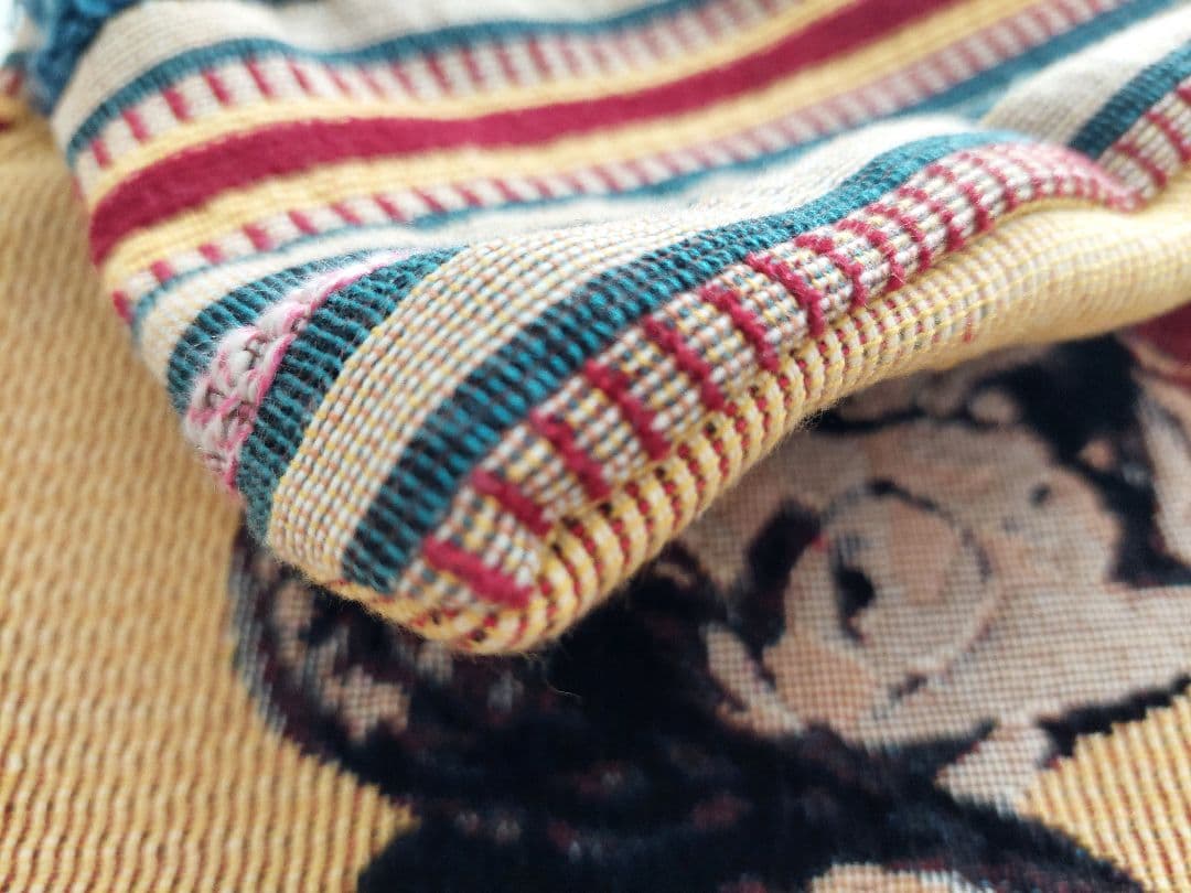 コンランショップ　ビートルズ　ゴブラン織クッションカバー