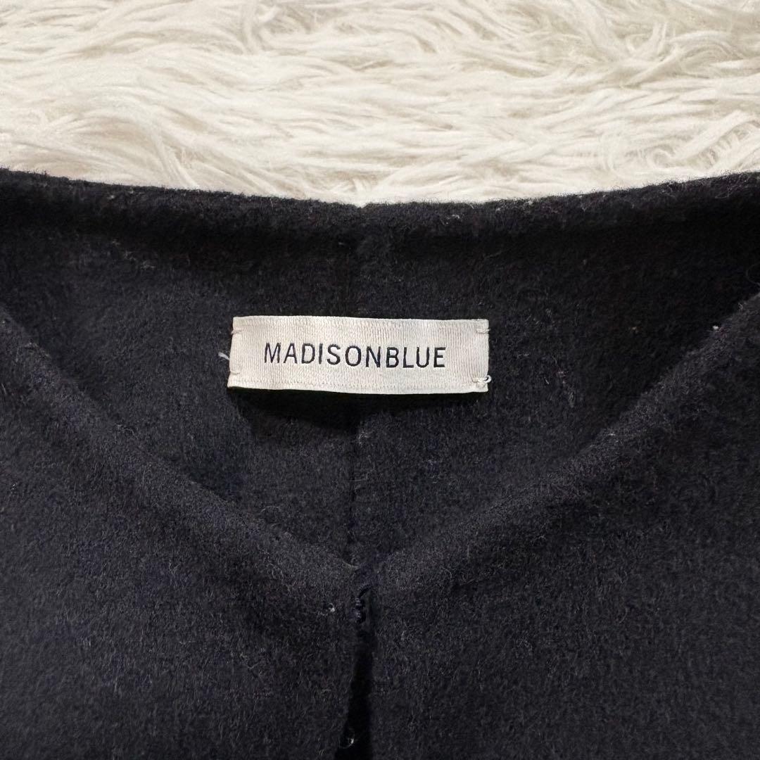 マディソンブルー　リバー　ショート　コート　ノーカラー　martinique