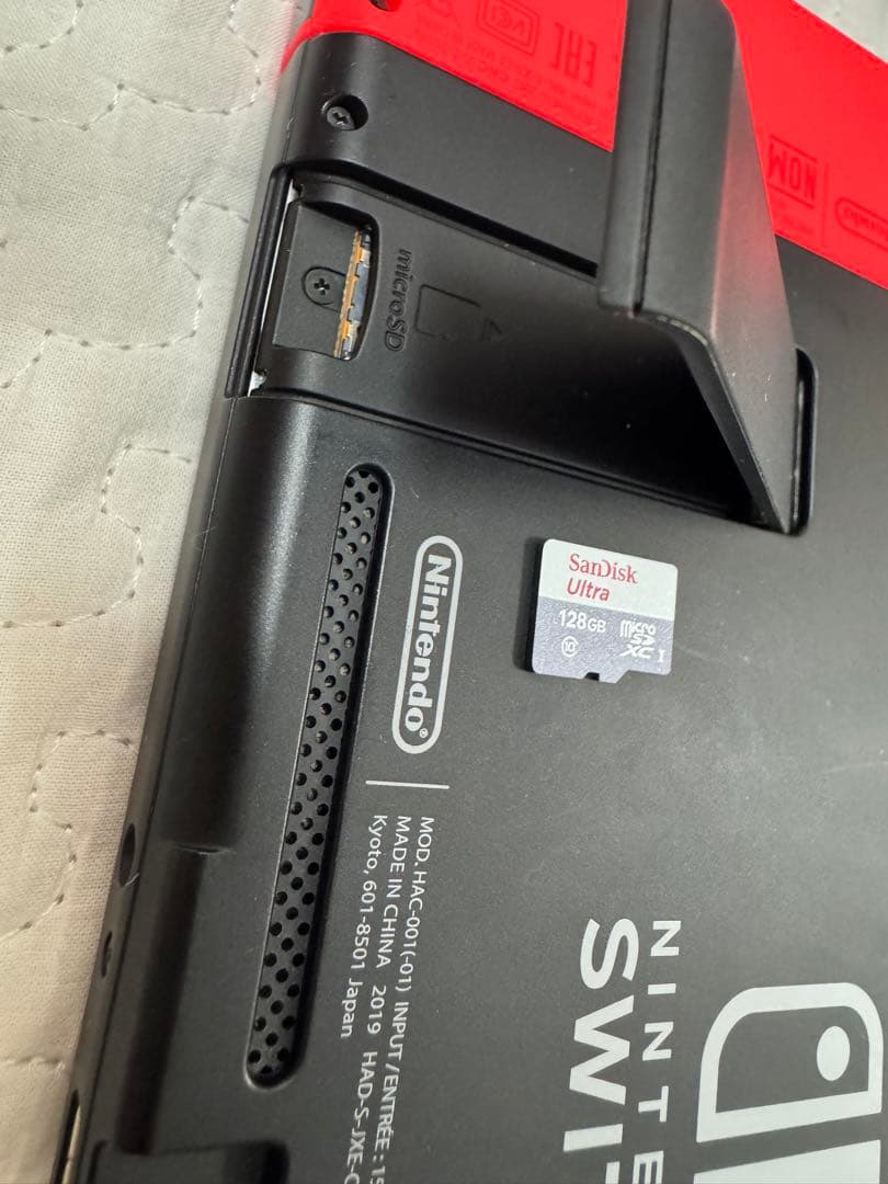 Nintendo Switch 赤/青 箱あり マイクロSDカード付+おまけあり