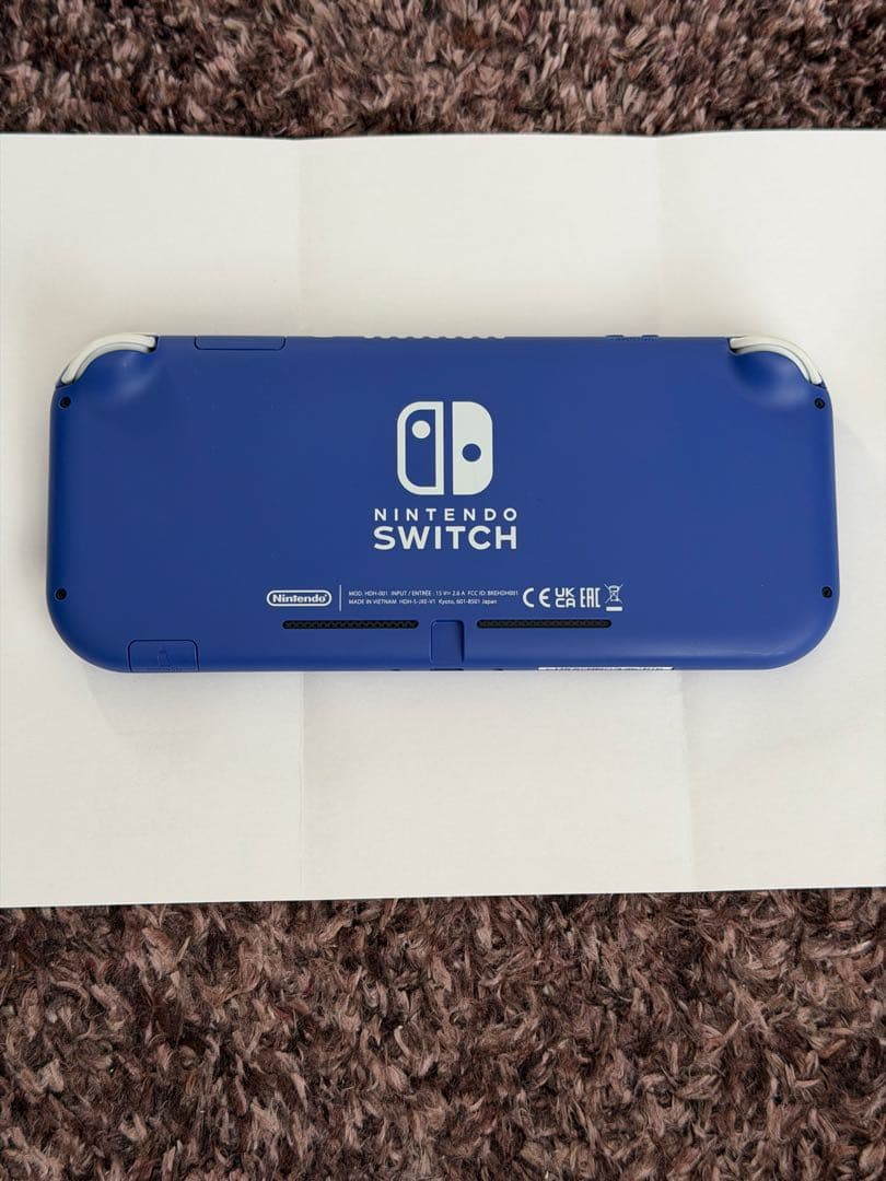 Nintendo Switch Lite 青色 本体　ソフト2本付