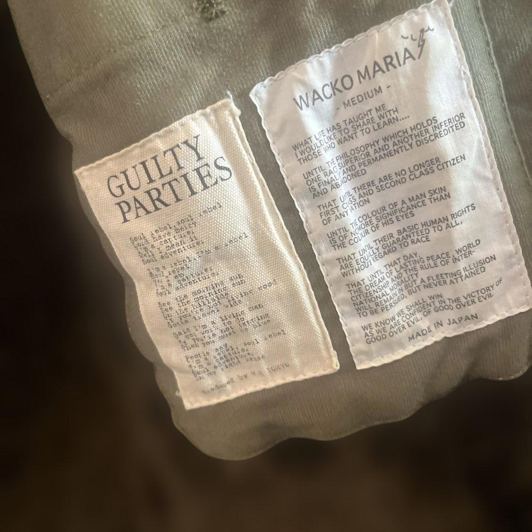 Wacko Maria ミリタリージャケット オリーブグリーン