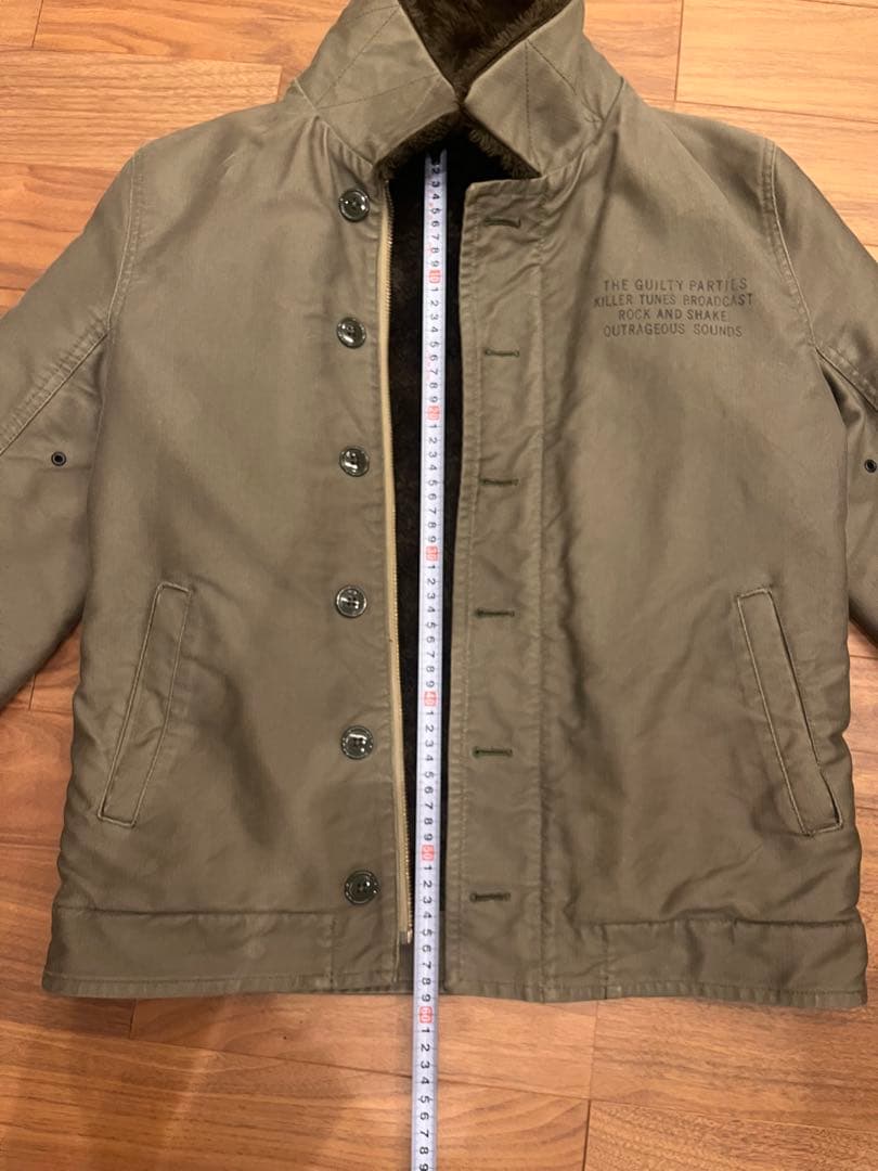 Wacko Maria ミリタリージャケット オリーブグリーン