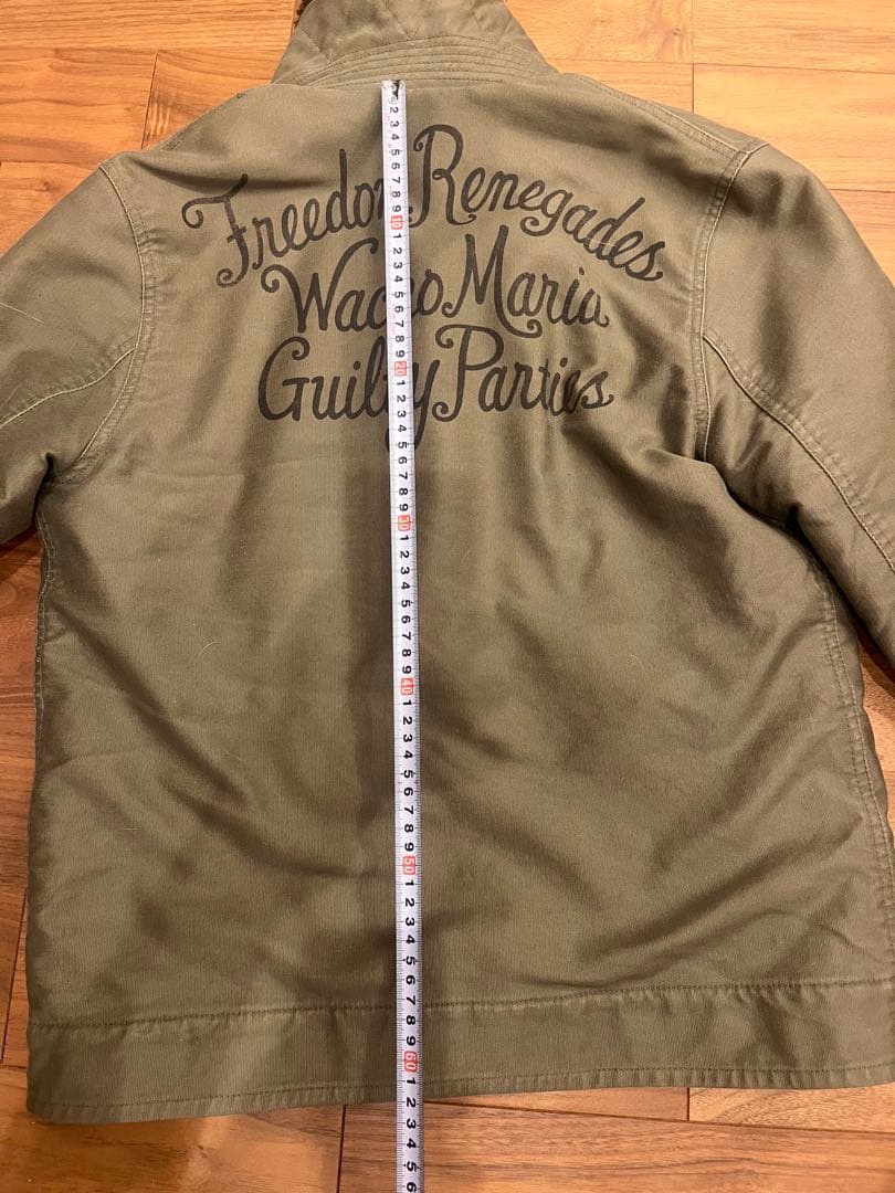 Wacko Maria ミリタリージャケット オリーブグリーン